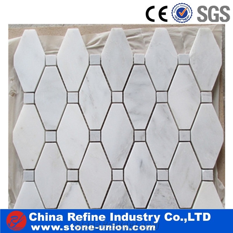 Wall and Floor Natural Marble Mosaic Patterns