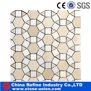 Wall and Floor Natural Marble Mosaic Patterns
