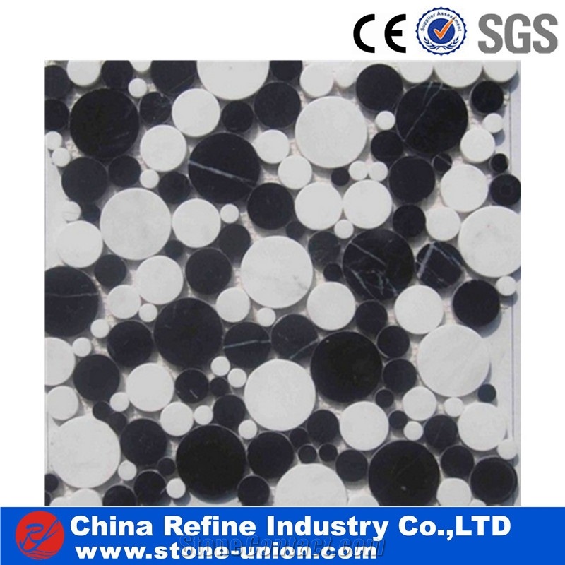 Wall and Floor Natural Marble Mosaic Patterns