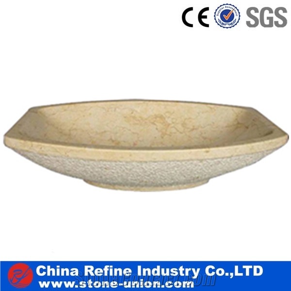 White Marble Laundry Sink,Marble Sink for Bathroom