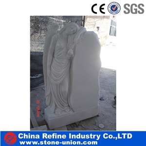 White Marble Western Style Nature Stone Sculpture