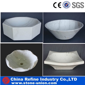 White Onyx Cone Shaped Basin,High Quality Basins