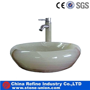 White Onyx Sculpture Sinks,Bathroom Onyx Basins