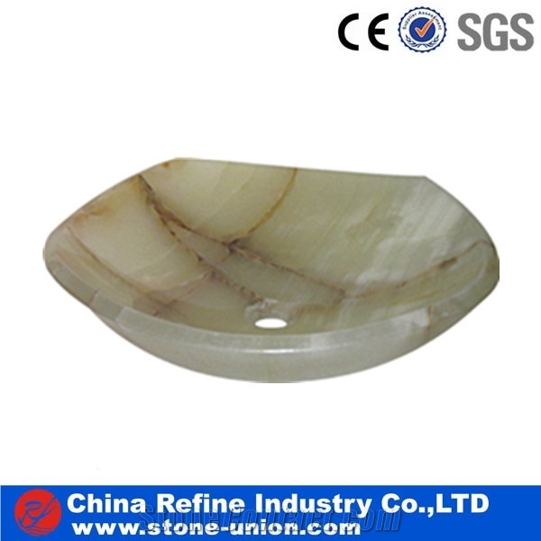 White Onyx Sculpture Sinks,Bathroom Onyx Basins