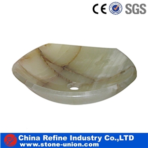 White Onyx Sculpture Sinks,Bathroom Onyx Basins