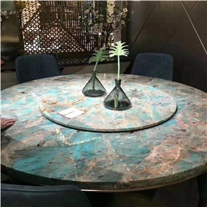 Amazon Green Granite Kitchen Countertop