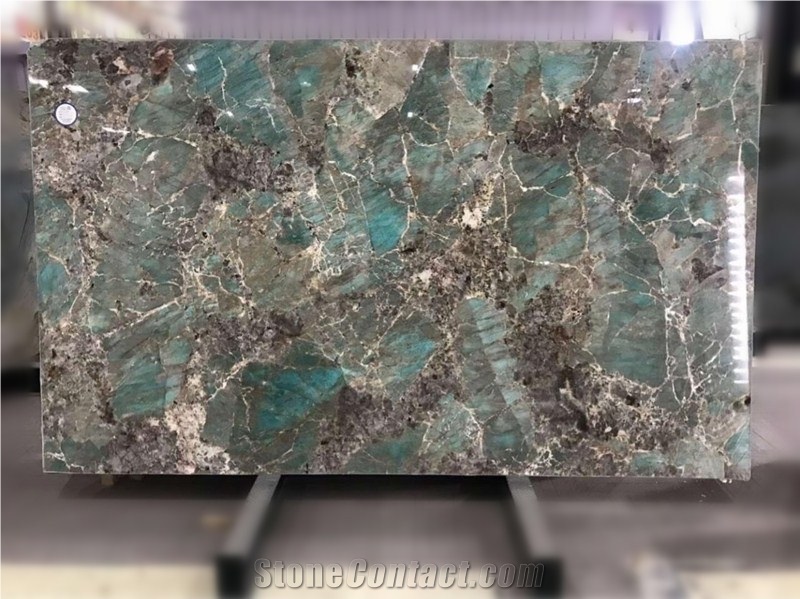 Amazon Green Granite Kitchen Countertop