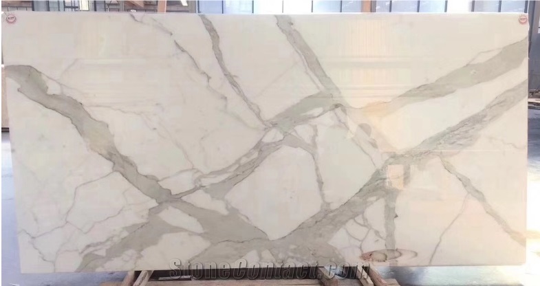 Nano White Stone Slabs / Crystallized Stone Slabs