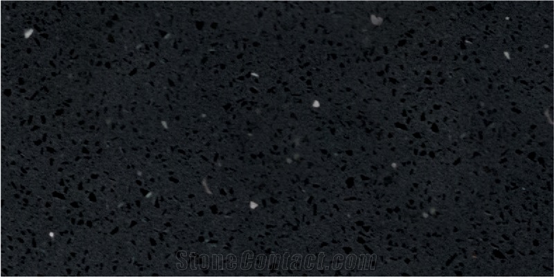 Quartz Crystal Black Series, Engineered Stone Slabs