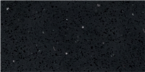 Quartz Crystal Black Series, Engineered Stone Slabs