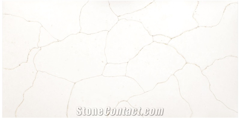 Simran White Quartz Slabs