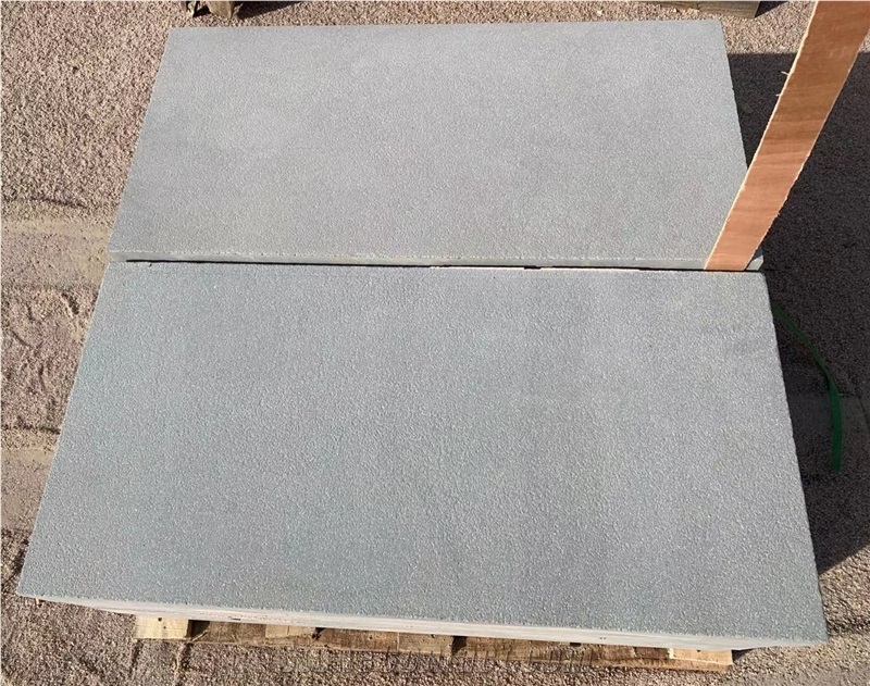 Shandong Blue Stone Patio Pavers, Exterior Pattern