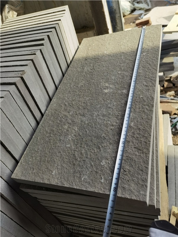 Shandong Blue Stone Patio Pavers, Exterior Pattern