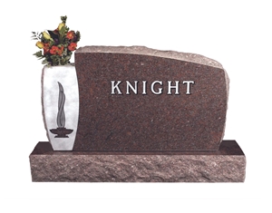 Dakota Mahogany Granite Polish Front and Back Rock Pitched Edges