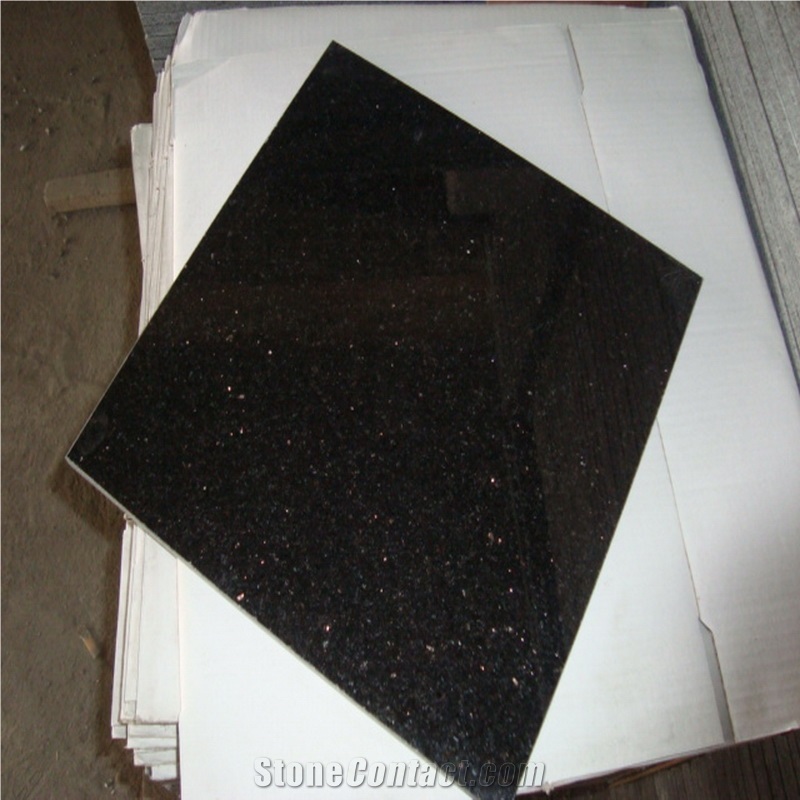 Black Galaxy Tile for Flooring Paving
