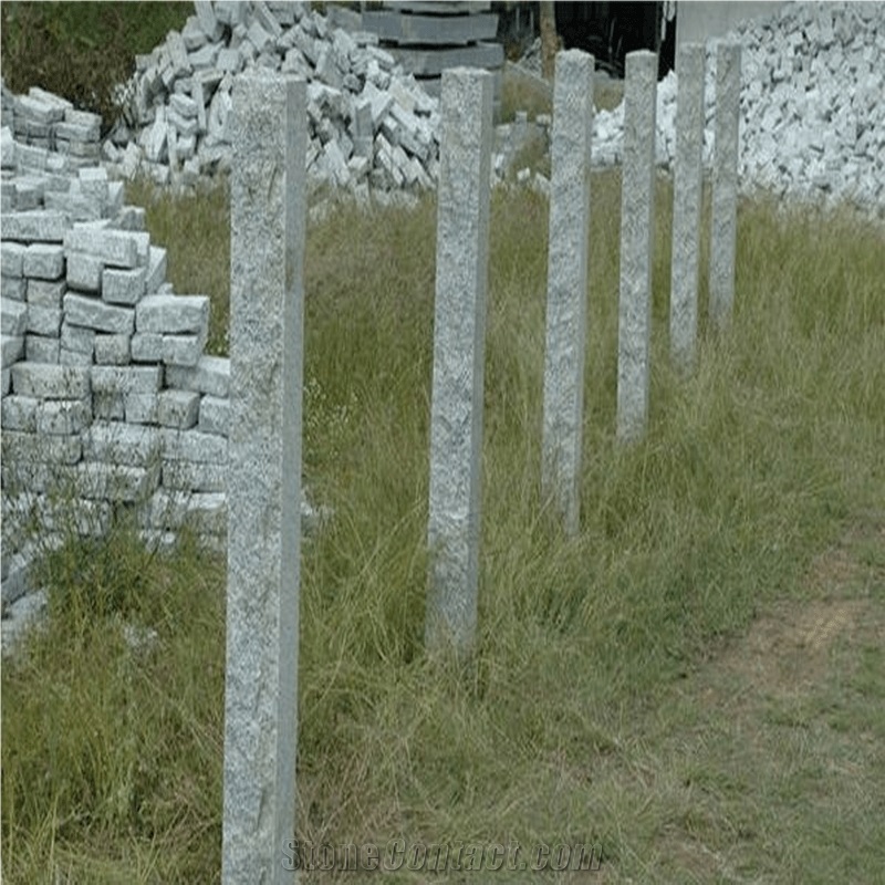 China Dark Grey Granite Split Kerbstone