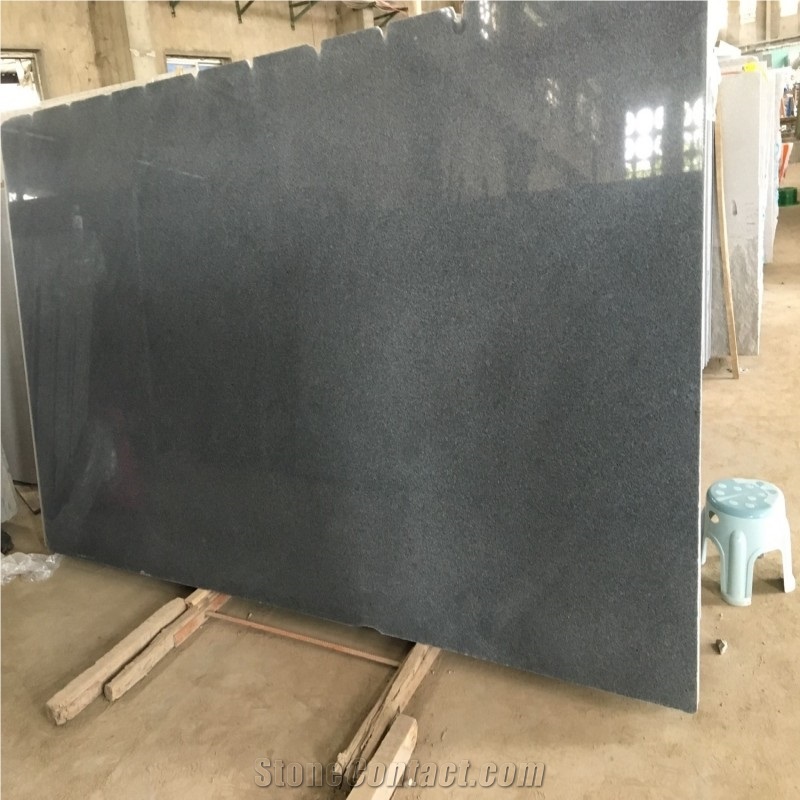 China Original G654 Dark Grey Granite Slab