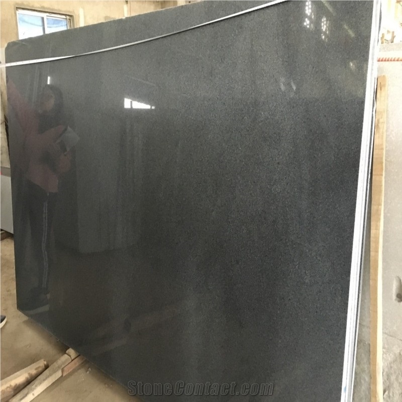 China Original G654 Dark Grey Granite Slab