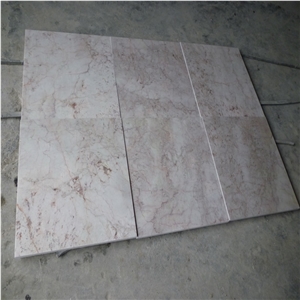 Cream Red Marble Tile