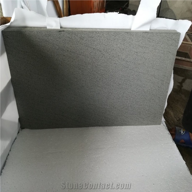 Dark Black Basalt Tile