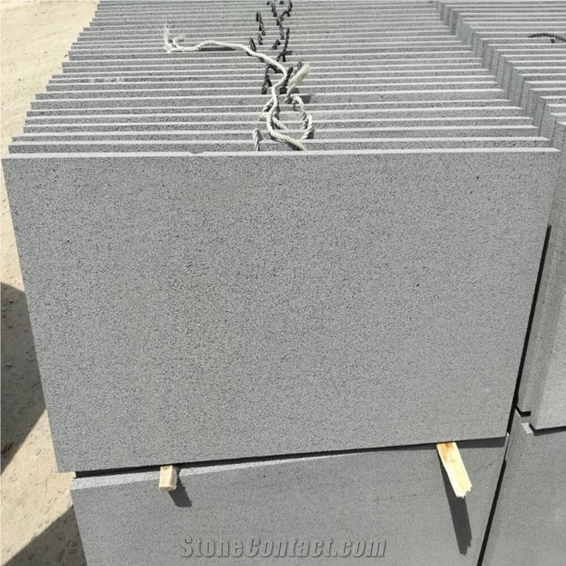 Dark Black Basalt Tile