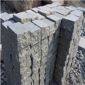 G343 Gray Granite Cobblestone