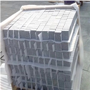 G343 Gray Granite Cobblestone