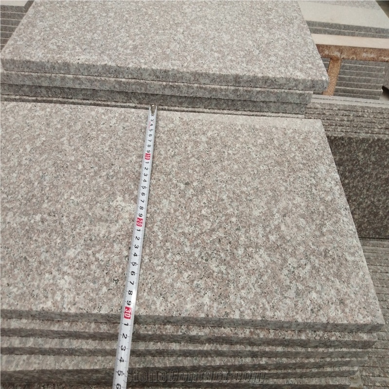 G664 Pink Brown Granite Tile Paving Flooring