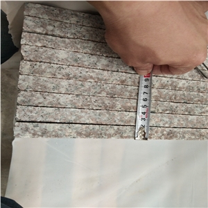 G664 Pink Brown Granite Tile Paving Flooring