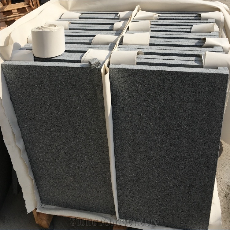 Granite G654,Sesame Grey Granite Pool Coping/Pool Paving
