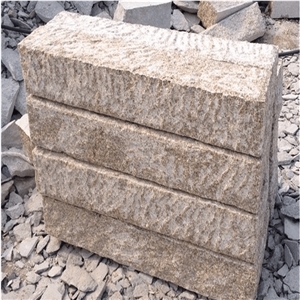 Sunset Gold Granite Kerbstone