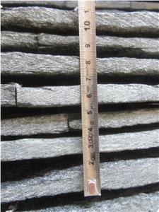 Charcoal Black Quartz Cultured Stone Veneer