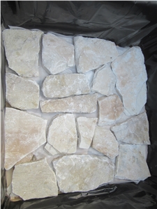 Crazy Flag Stone Wall Panel Loose Stone