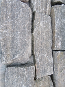 Dark Grey Stone Wall Cladding Castle Rock Veneer