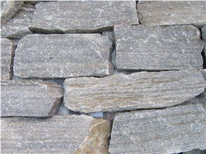 Dark Grey Stone Wall Cladding Castle Rock Veneer