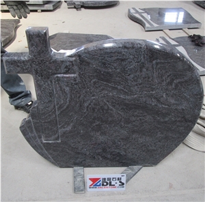 Poland Bahama Blue Granite Headstones Wholesaler
