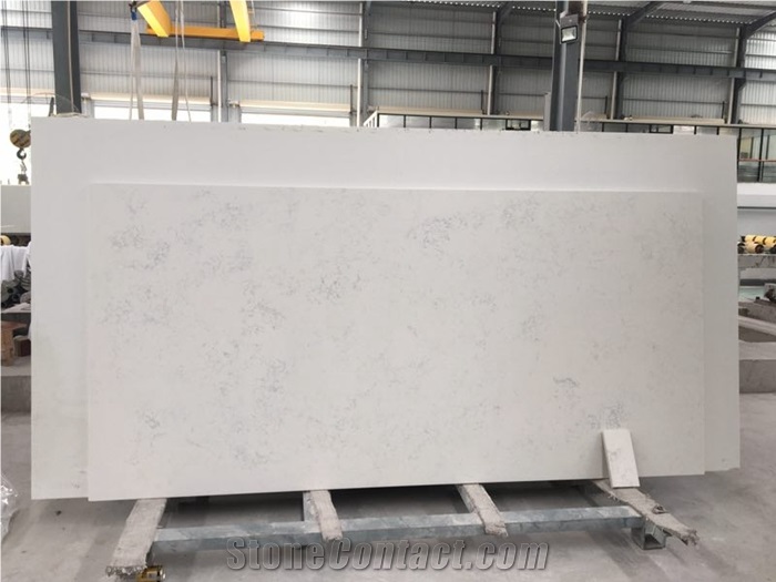 Xiamen Quartz Slabs Carrara White Style