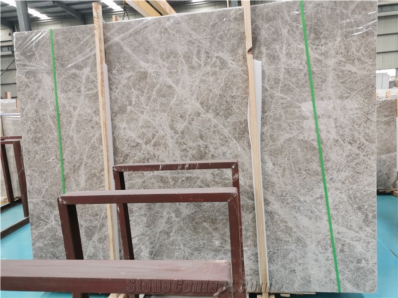 Aurora Gray Marble Slabs