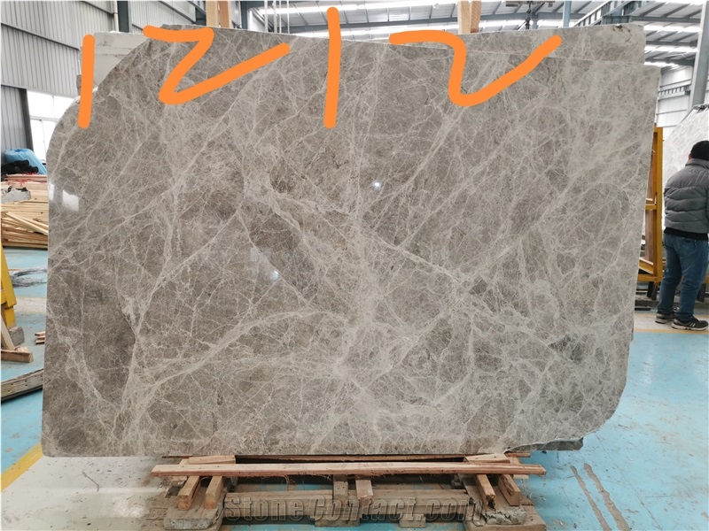 Aurora Gray Marble Slabs