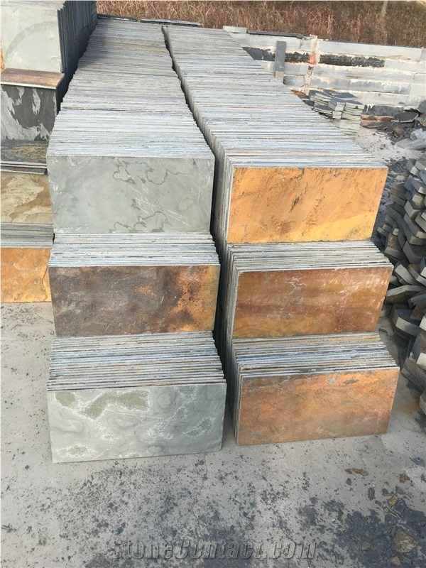 Chinese Yellow Slate Floor with Good Prices