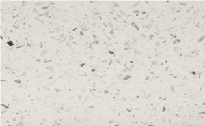 High Quality Artificial Galaxy White Quartz Slabs