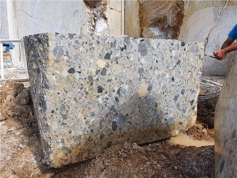 Breccia Deja Marble Blocks, Marbles Albania