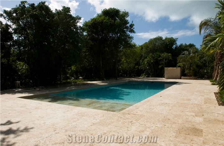 Natural Coral Stone Pool Coping,Pool Pavers
