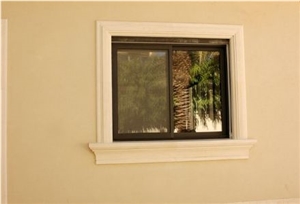 Benjamin Gold Limestone Window Frame