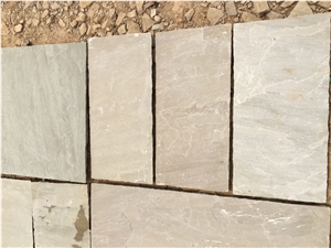 Raj Green Sandstone Paving Slabs