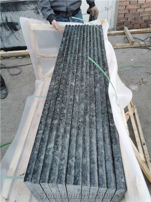 Butterfly Green Granite Stone Slabs Tiles Stairs