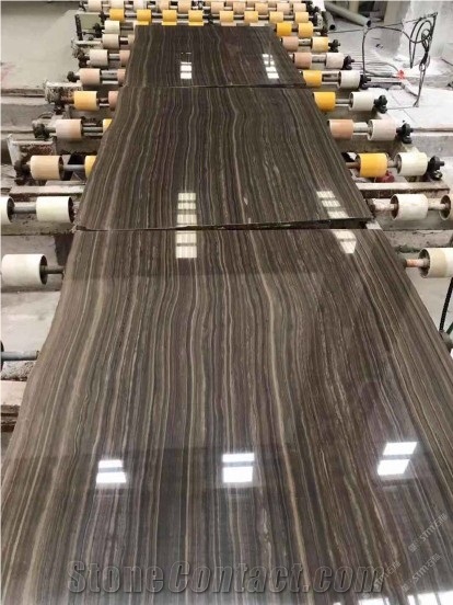 Coffee Brown Limestone Tiles Slabs