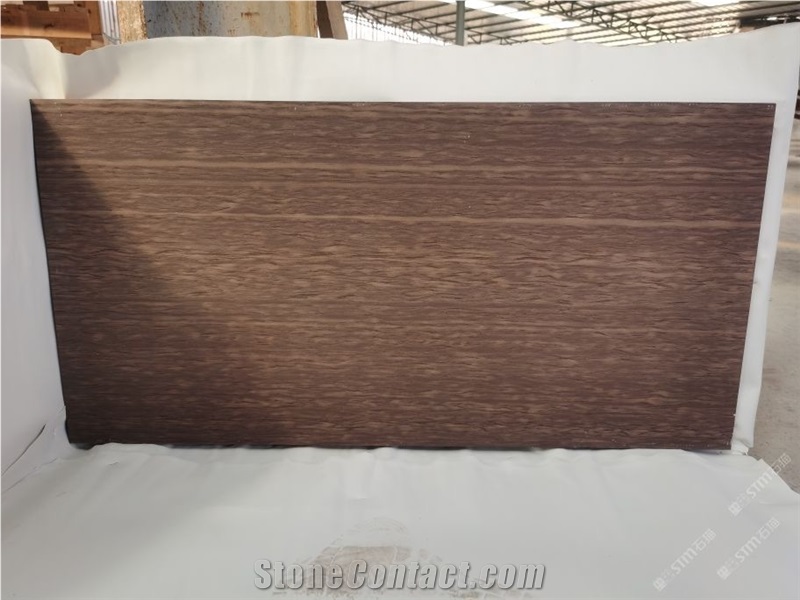 Coffee Brown Limestone Tiles Slabs