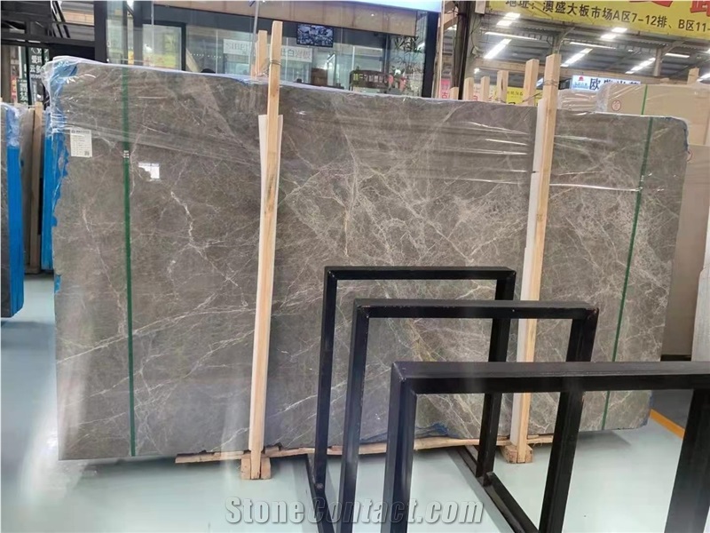 Hermes Grey Marble Slabs