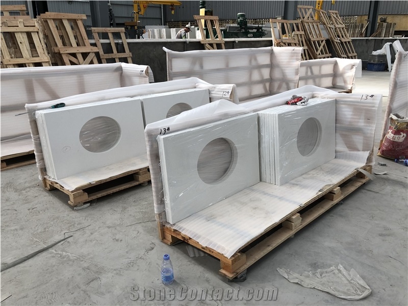 White Quartz Countertop